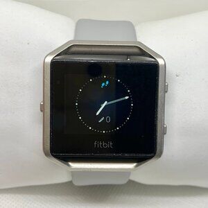 fitbit Blaze unisex Watch 40mm case size gray silicone band works